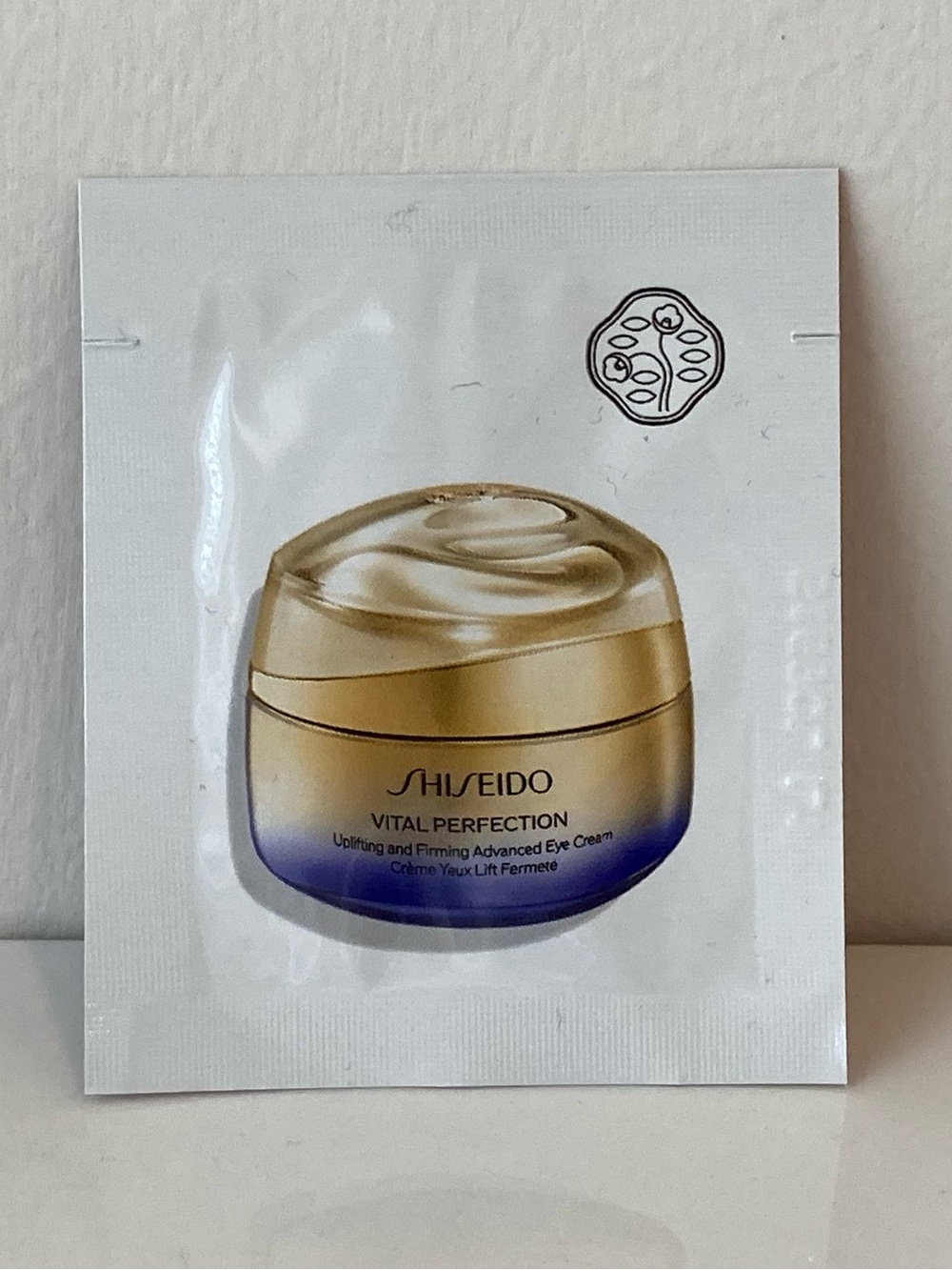 5/$25 Shiseido Vital Perfection Eye Cream Sample Sachet New Sealed